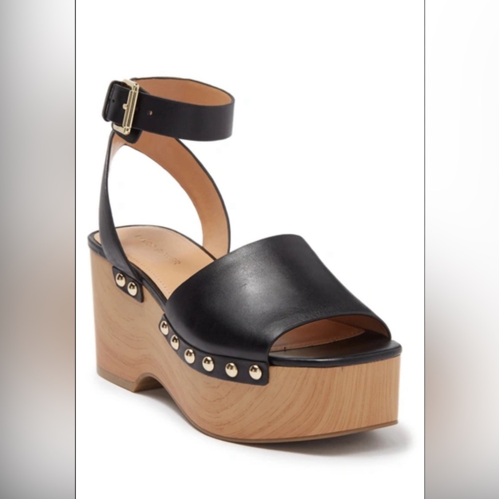 Marc Fisher Wooden Platform Sandal
